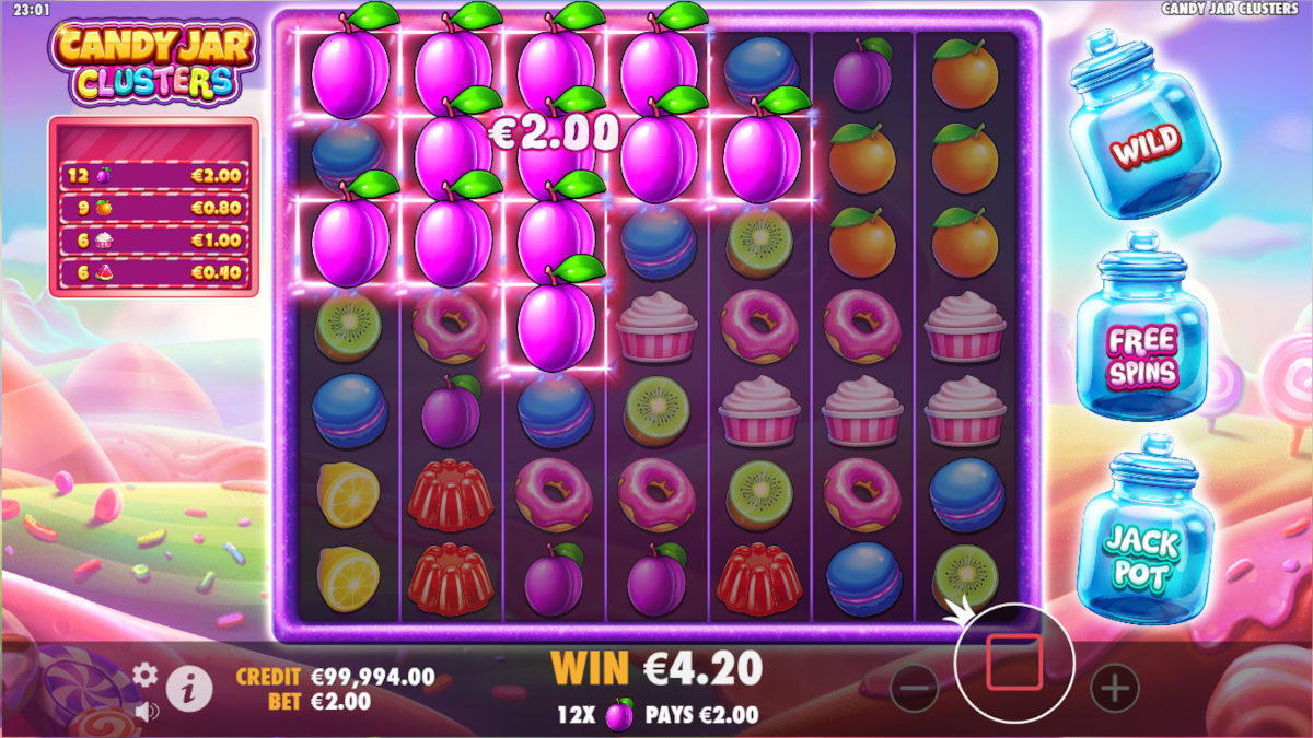 Candy Jar Clusters Slot Game Preview